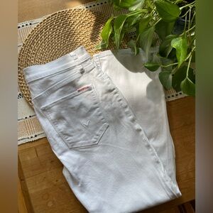 Hudson Jeans | White Noa Wide Leg Jean